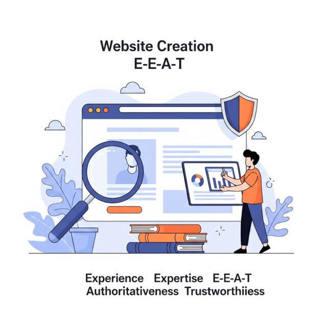 ホームページ制作におけるE-E-A-T強化の秘訣とは？信頼されるWebサイトの作り方
